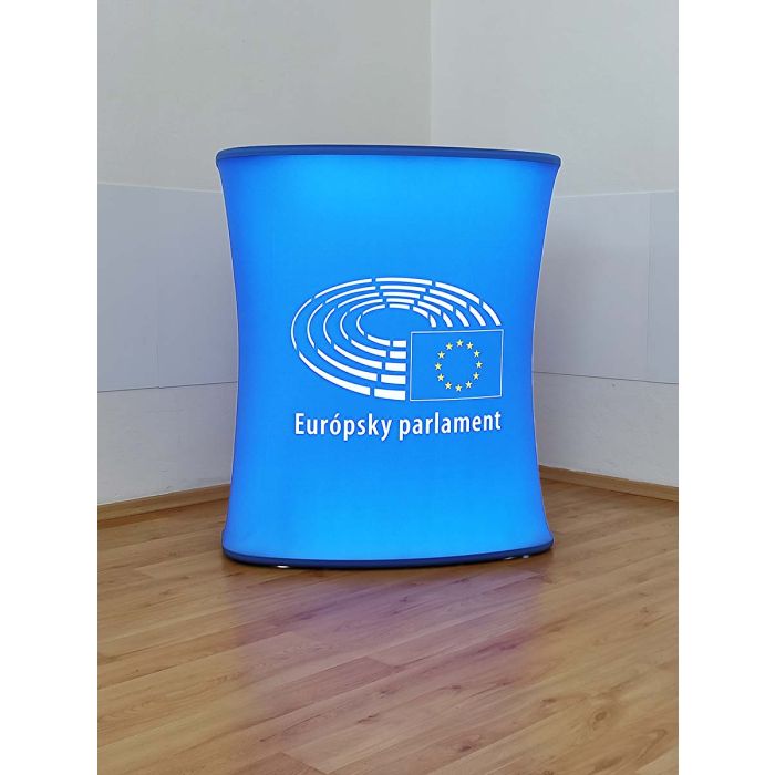 LED stolík s logom EU