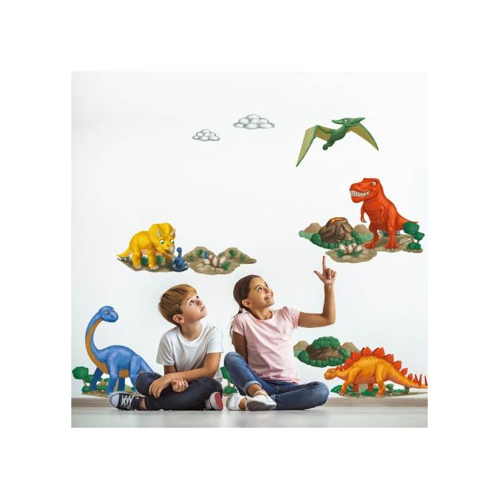 Nálepky na stenu dinosaury