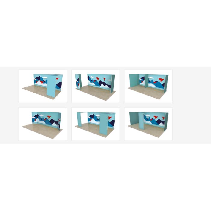 Ukážky modularity výstavného stánku