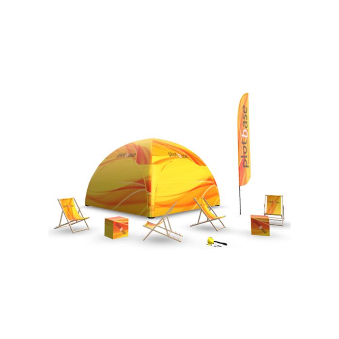 Prémiová chill zóna pre outdoorové akcie Plotbase