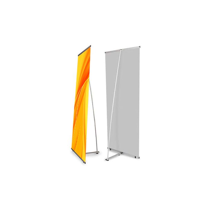 Stojan na banner v tvare L