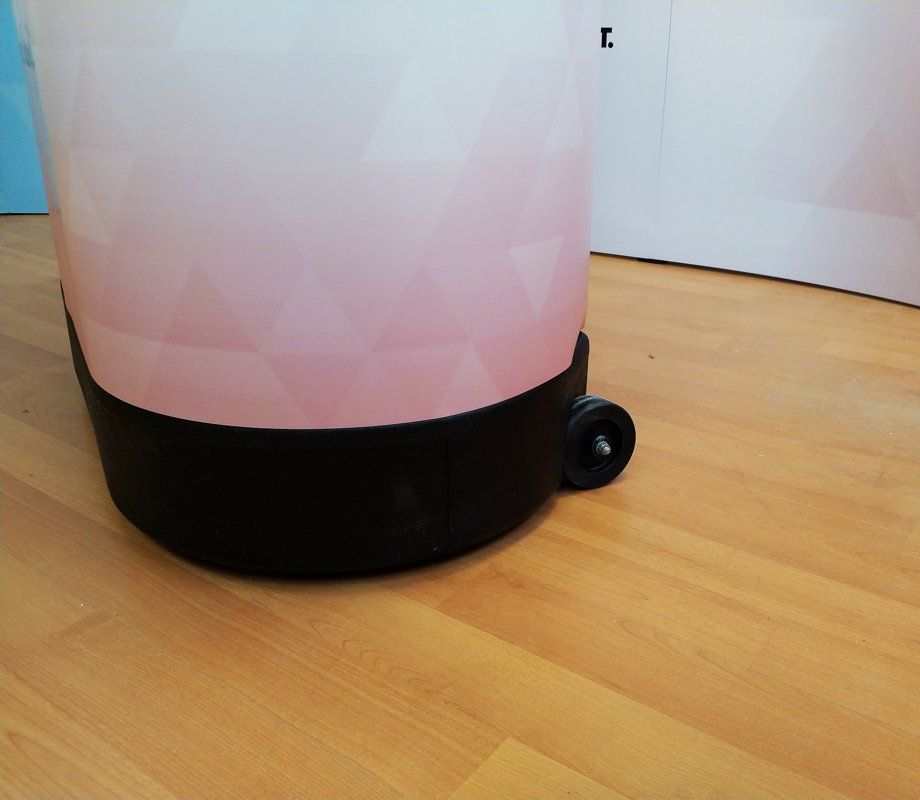 pult pre pop up - kolieska