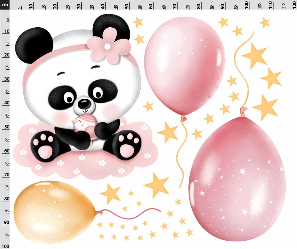 panda s balónikmi