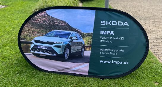 Skladaci outdoorový Banner plotbase