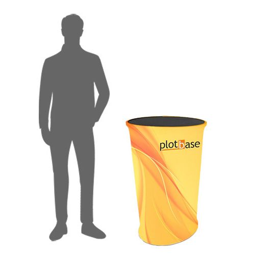 Grafika na texil pre promo stolík Plotbase