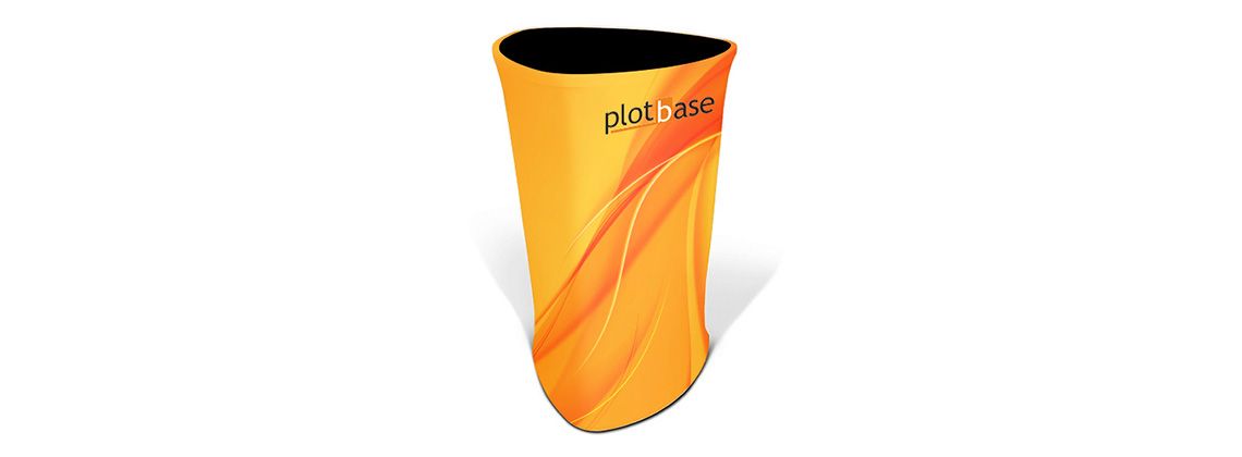 Prezentačný stolík Plotbase na lište produktu