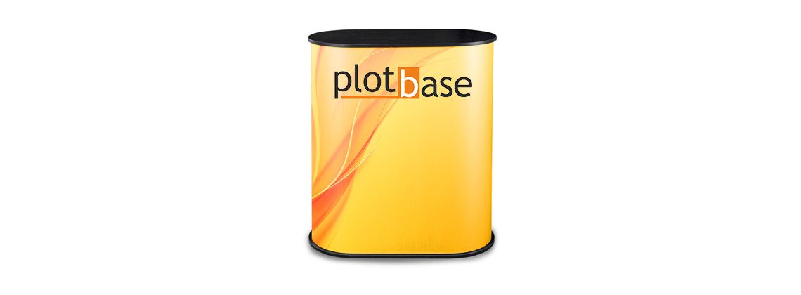 Prezentačný stolík na lište produktov