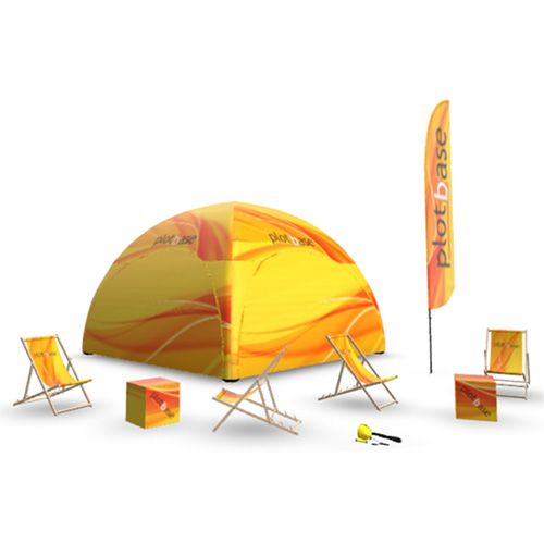 Prémiová chill zóna pre outdoorové akcie Plotbase