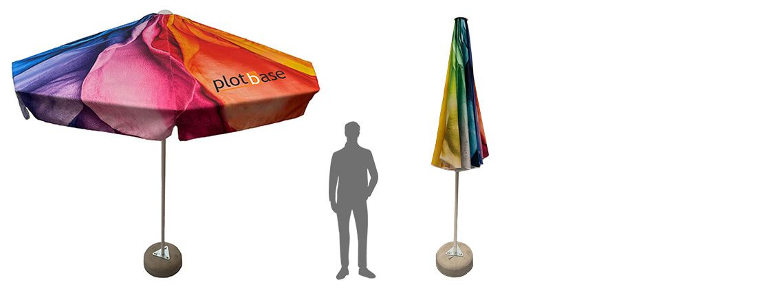 Slnečník s potlačou