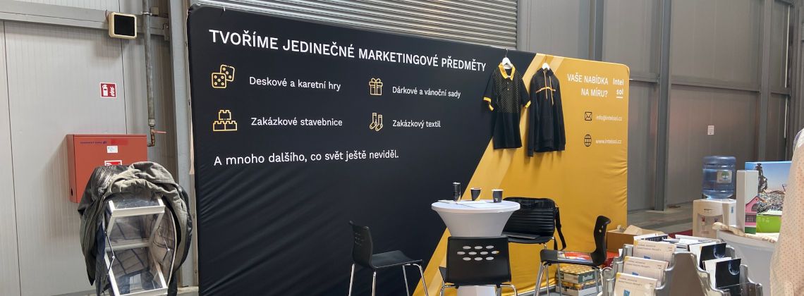 Textilná prezentačná stena