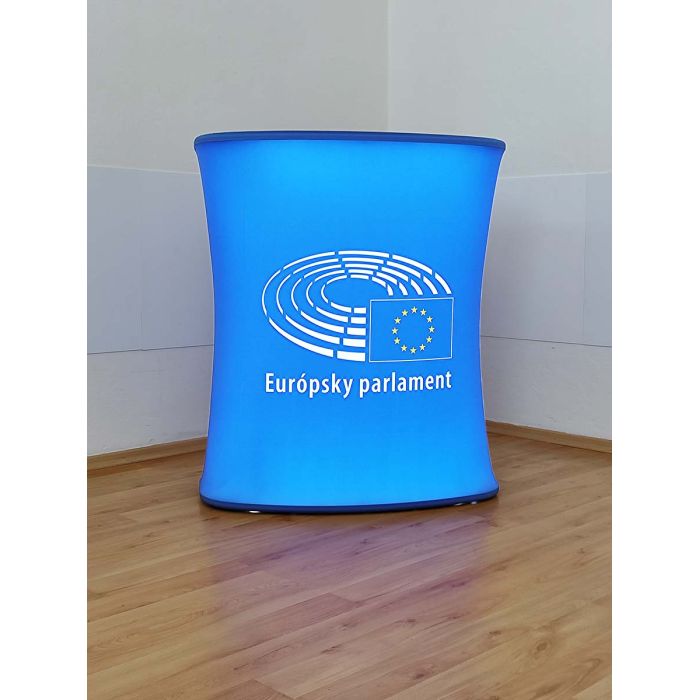 LED stolík s logom EU