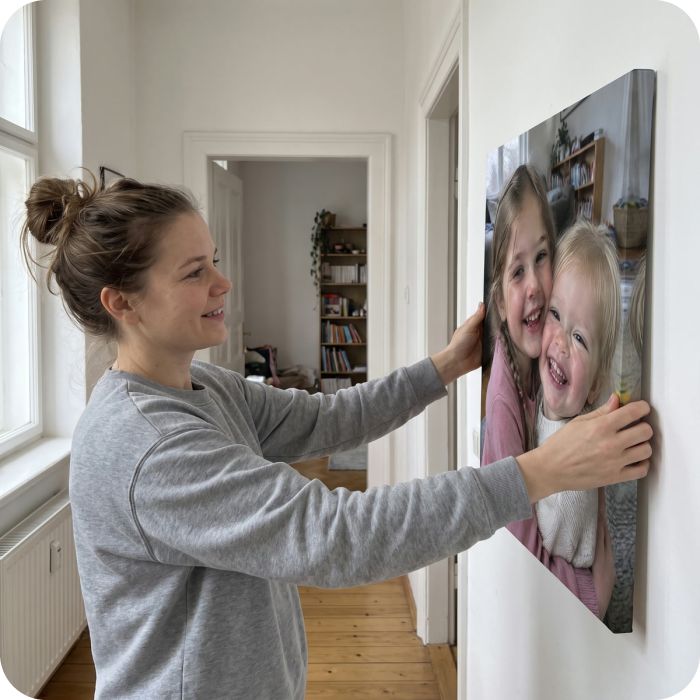 Foto na plátno – vešanie obrazu na stenu
