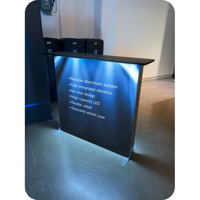 LED pult k reklamnej zóne