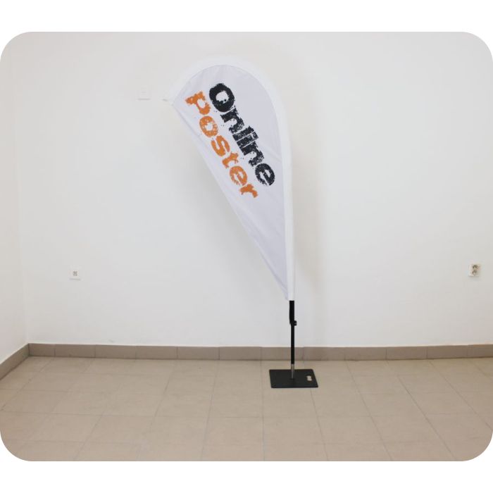 beachflag reklamná vlajka pre OnlinePoster