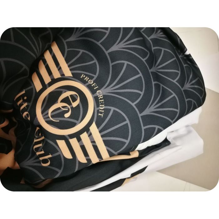detail tlače na textil