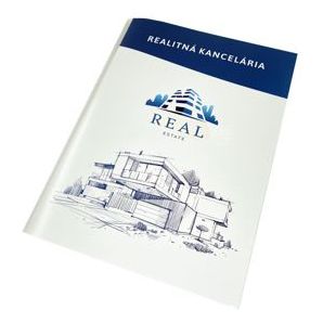 tlač zakladačov - realitná kancelária