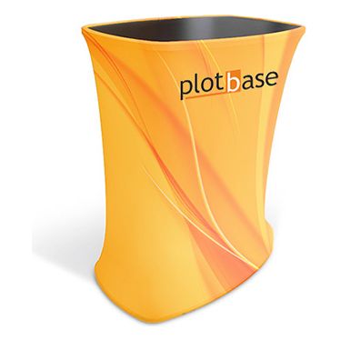 Reklamný pult Plotbase na lište produktov