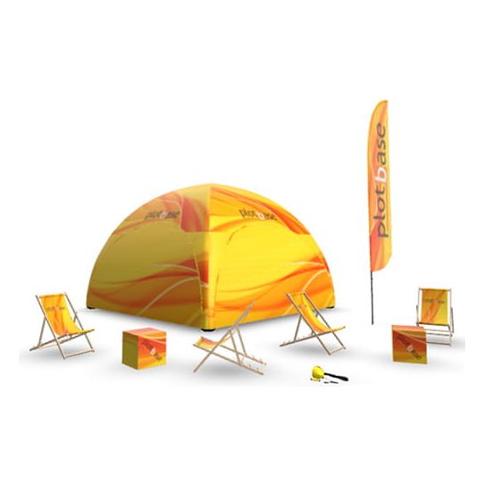 Prémiová chill zóna pre outdoorové akcie Plotbase