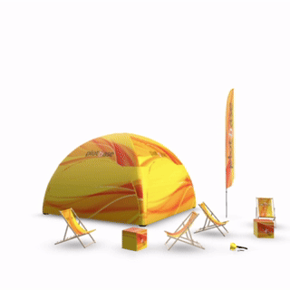 Outdoor premium chill zone 