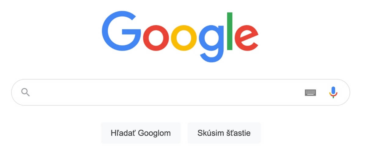 Google vyhľadávanie.