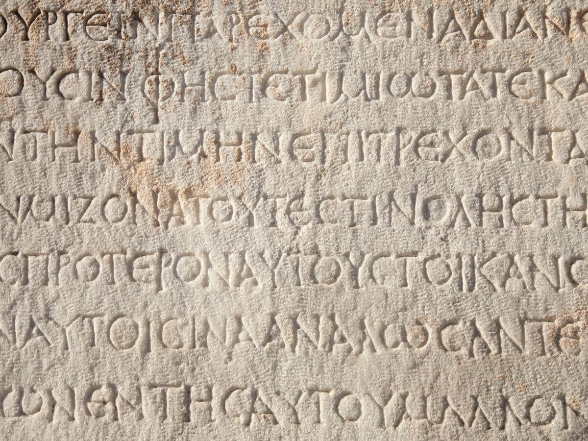 Grécke klinové písmo