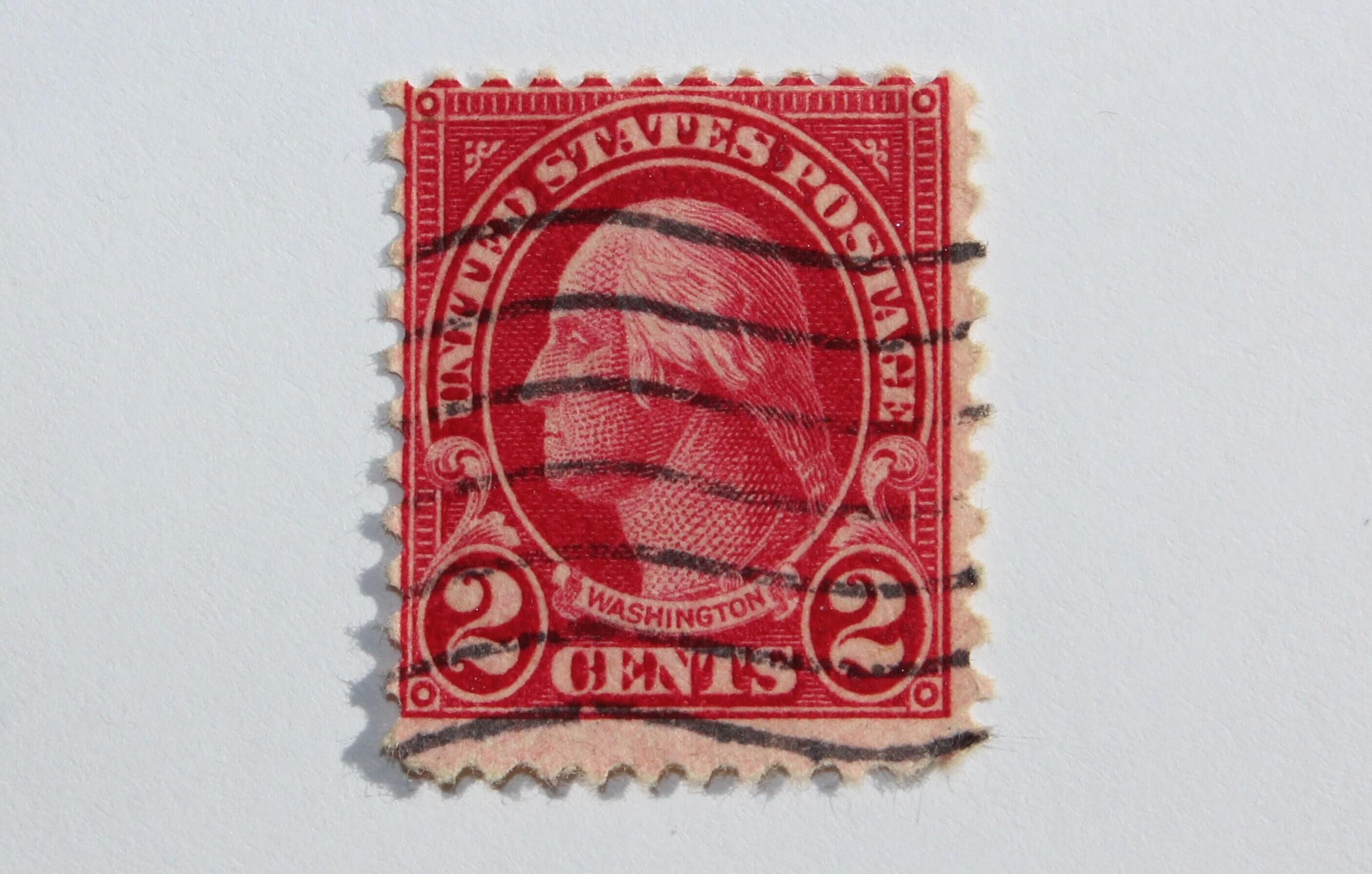 Poštová známka - 2 centy