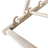 Zábrana na konštrukcii reklamného plážového lehátka