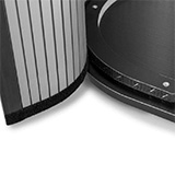 Bočný panel promo stolíkov s úchytom na suchý zips